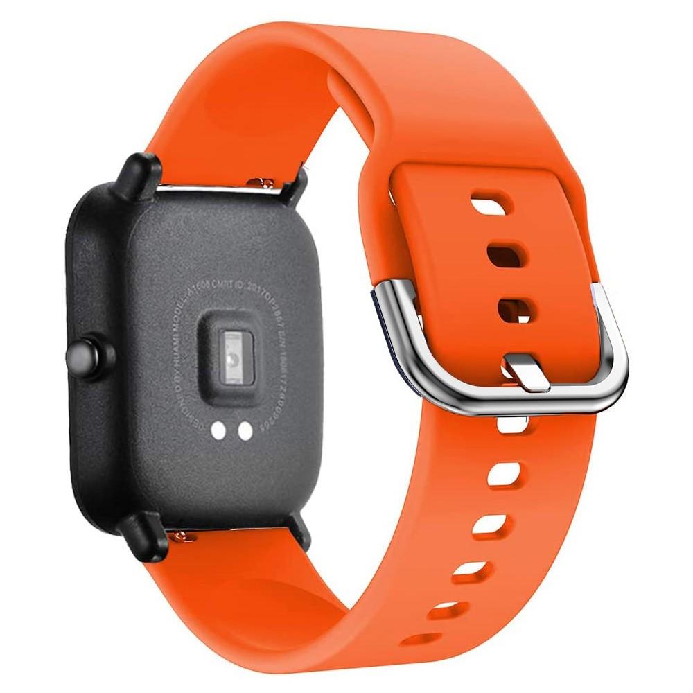 20 мм 22 мм ремешки для часов для Amazfit GTS/2/2e/4/3/GTS2 Mini/GTR 4/47 мм/GTR2/2e/3 спортивный силиконовый браслет Amazfit bip 6 5 3 U band
