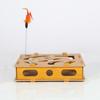 Cat self-entertainment gadget, pet educational digging toy, game maze box, cat teaser stick, track bell ball