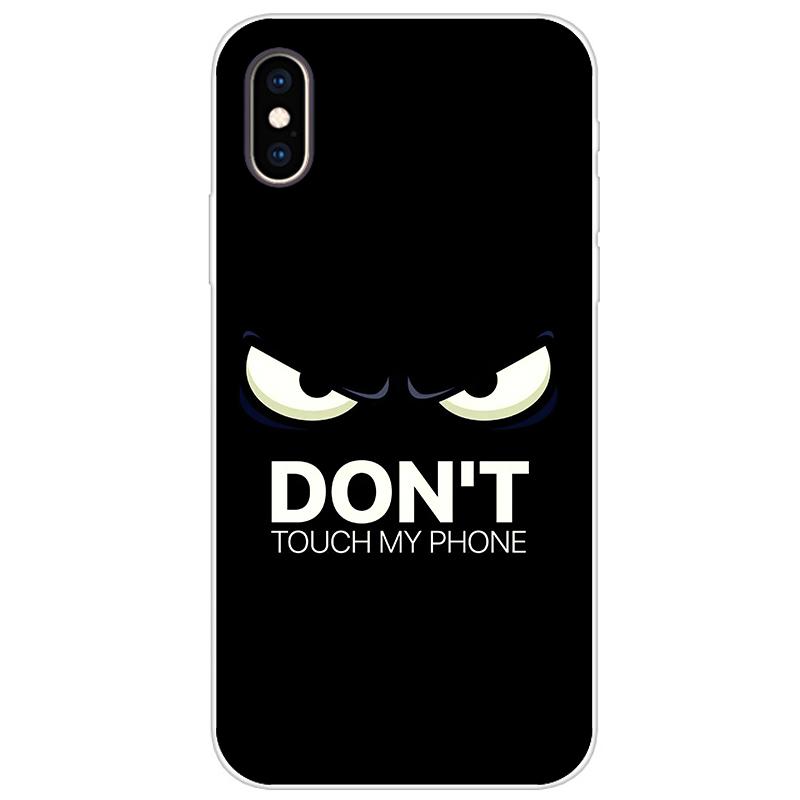 Чехол для iPhone X XS Max XR Чехол окрашенный мягкий силиконовый TPU Задняя крышка для iPhone X XS Max XR Coque Capa Funda Skin ударопрочный