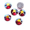 High Imitation Eight Big Eight Small Glass Hot Melt Adhesive Bottom Hot Drill Ab Color Water Diamond Diy Clothing Accessories