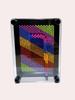 1pc-Plastic Square Rainbow Handprint Versatile Needle Drawing 3D Clone Hand Model Puzzle Toy