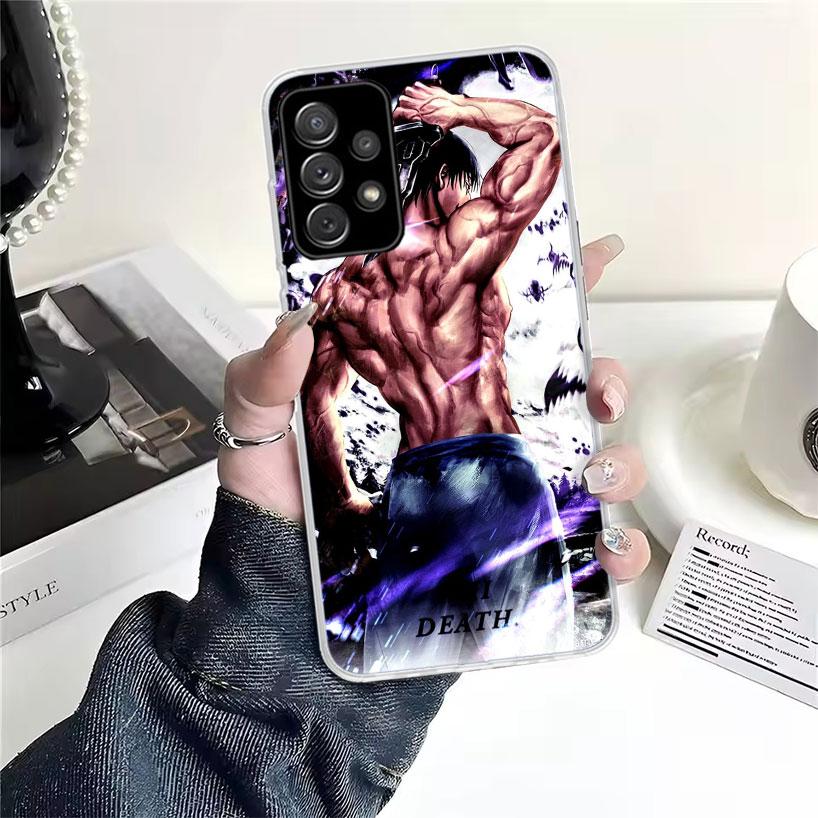 Kaisen J-Jujutsu Фушигуро Тодзи Для Samsung Galaxy A52S A42 A32 A22 A12 A02S A51 A50S Чехол для телефона A41 A31 A21S A30S A20S A20E A70