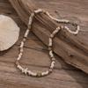Beach Surfer Starfish Choker Wood Beads Male Clavicle Chain Coconut-husk Necklace  Street Jewelry