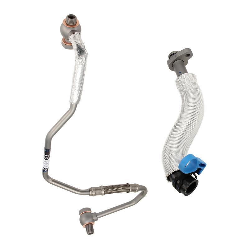 L10A Lubricating Turbocharger Oil Pipe Joint 037979 037956 Return Line For 308 408 RCZ 3008 508 Citroen C4 C5 DS