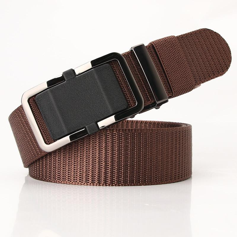 Mens Nylon Tactical Belt With Alloy Buckle For Outdoor Hiking And Casual Wear