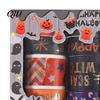Holiday Themed Washi Tape 8 Rolls Halloween Tape, Spooky Bat Witch Cat Pattern Decorative Lightweight for Junk Journaling Supplies, Scrapbooking, DIY