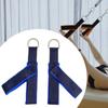 2 Pieces Pilates Straps Fitness Core Waist Back Leg D Ring Reformer Yoga for