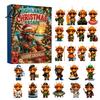 Advent Calendar for Adults Highland Cow Calendars 2026, 2D Acrylic Ornaments, 24 Days Christmas Holiday Gifts Countdown with Collectible Mini Figures
