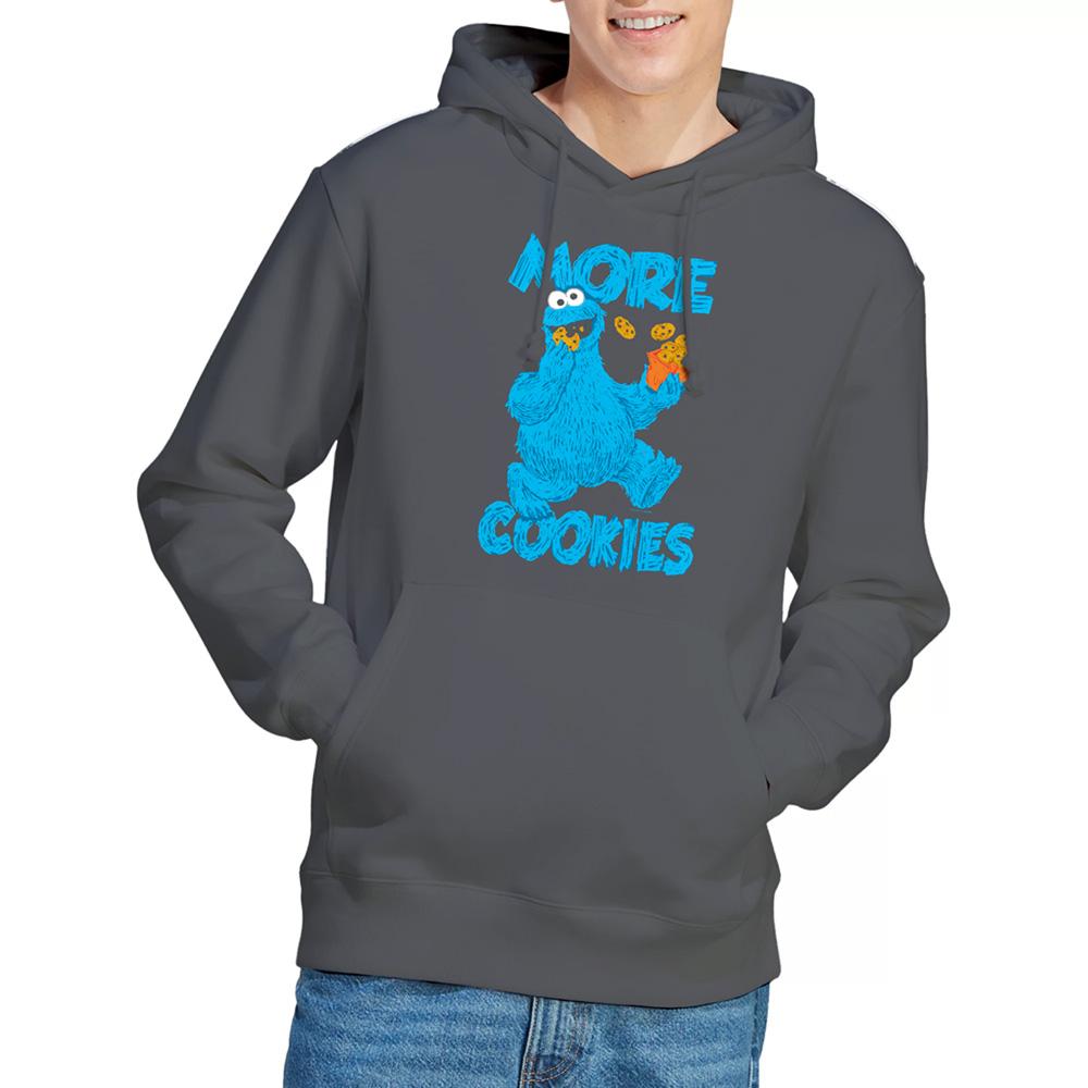 Sesame Street Unisex Adult More Cookies Hoodie