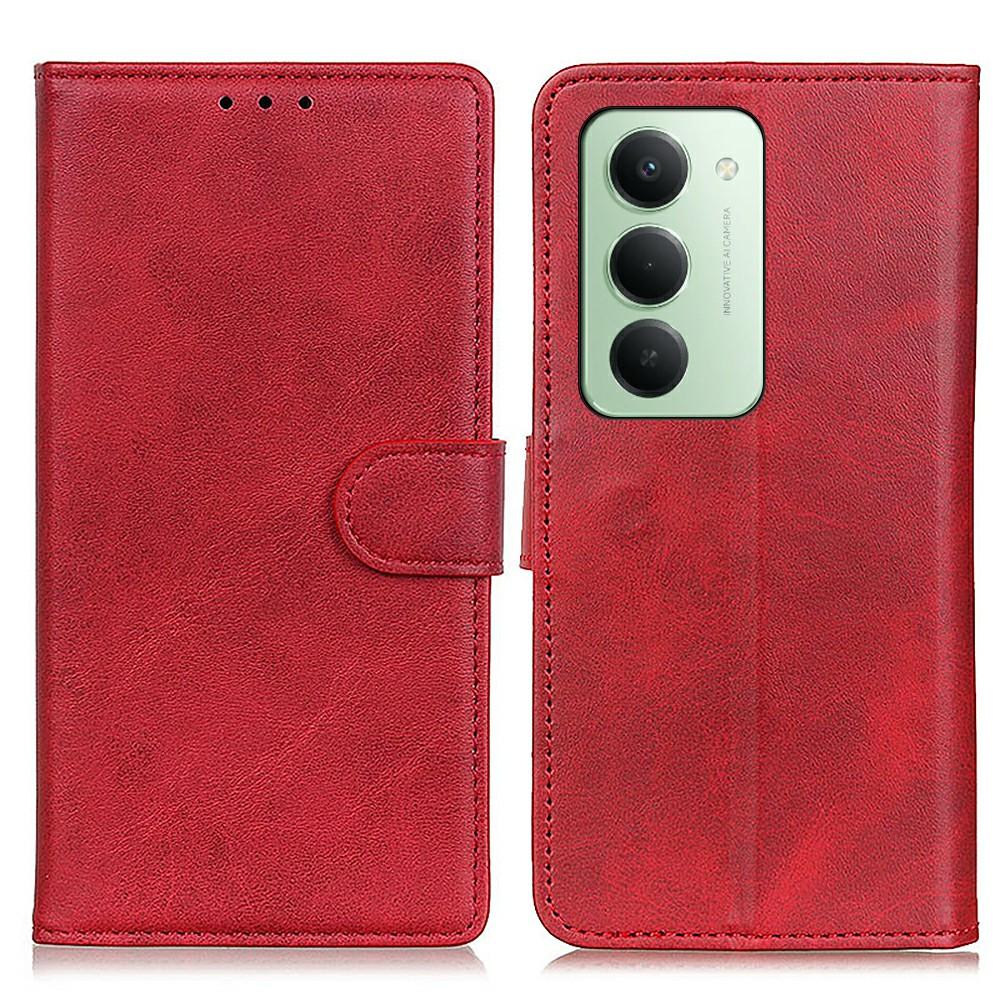 For Xiaomi Redmi 15 4G (EU) (171mm) Case Cowhide Texture Leather Wallet Stand Phone Cover