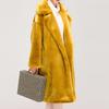 Women Oversized Lapel Faux Fur Coat Long Sleeve Overcoats Jacket Female Thick Warm Outerwear