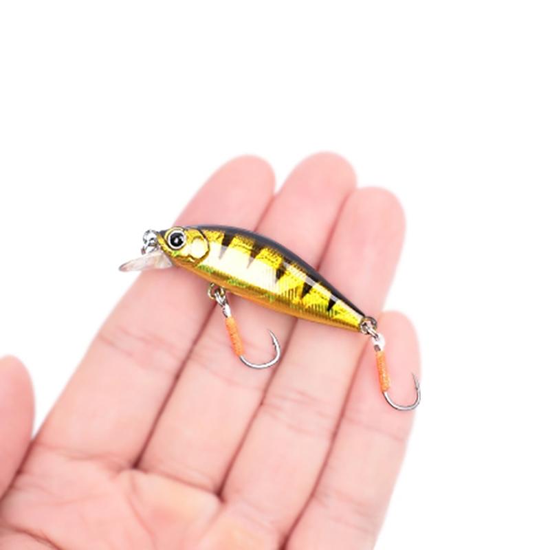 3,3G микрообъект дрожащая и тонущая маленькая рыбалка Mino Bass Cocky Mouth пресноводная мини Luya поддельная приманка