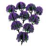 Artificial Model Trees Train Railroads Forest 10pcs Plastic Decoration