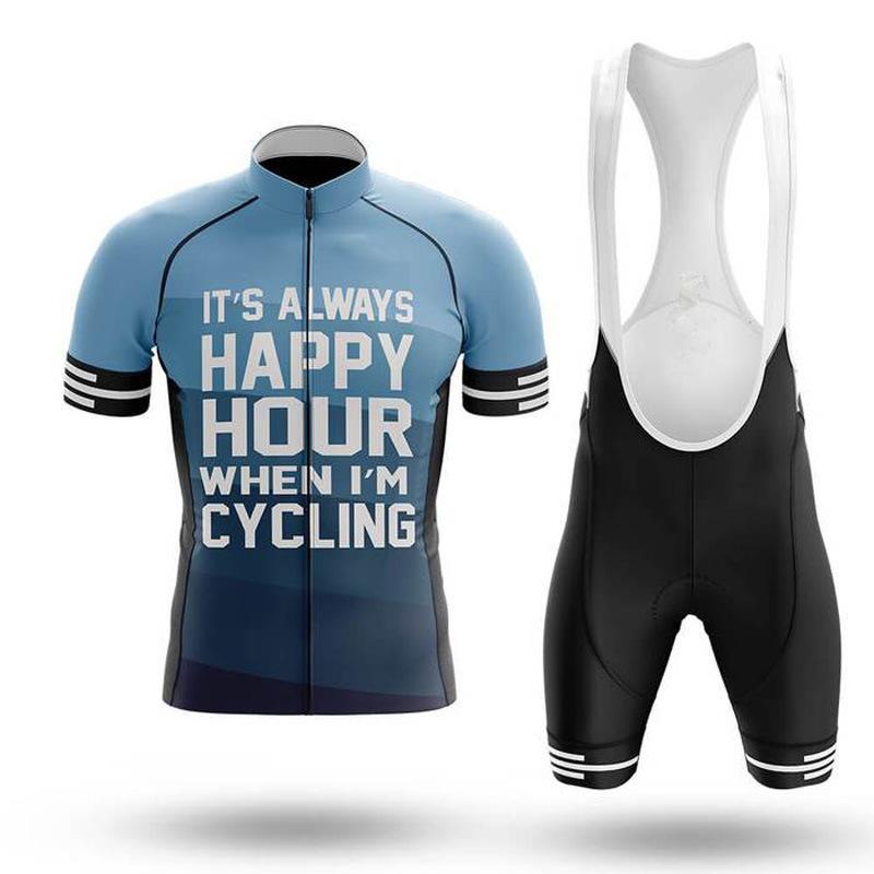 Cycling clothes short sleeve suits and cycling pants for outdoor riding