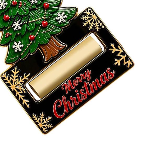 Cash Gift Holder Christmas Wooden Money Ornament, Santa Reindeer Snowman Elf Holder, Xmas Tree Hanging Decoration