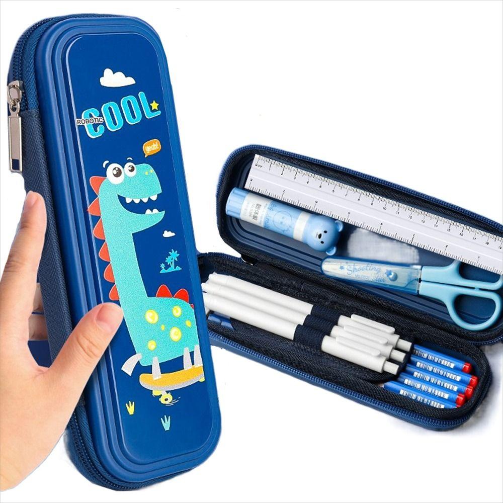 Канцелярская коробка большой емкости, водонепроницаемая коробка для карандашей, пенал для хранения, пенал для астронавтов, для мальчиков и девочек