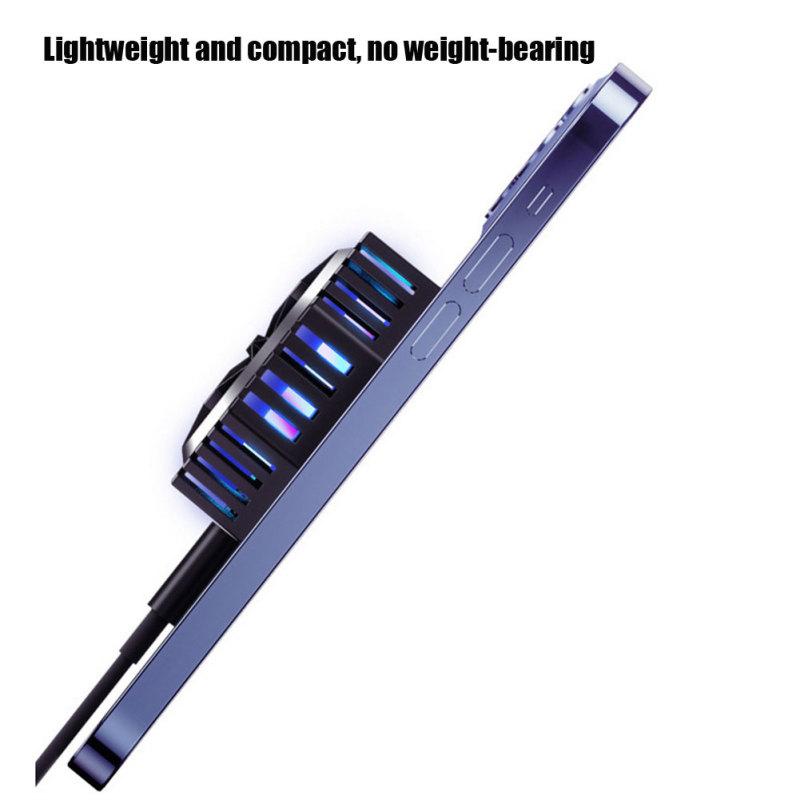 A15 Радиатор быстрого охлаждения мобильного телефона Магнитные всасывающие полупроводниковые охладители для телефона Tablet Live