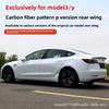 Автомобильная наклейка для Tesla 3 Y Juniper Highland 2025 Performance P-Version Фиксированное крыло Литье под давлением Выдувное формование Хвост Оптовая Модификат