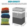 Laundry Basket Large Capacity Foldable Dirty Clothes Storage Basket Portable Waterproof Bathroom Clothes Organizer Bag