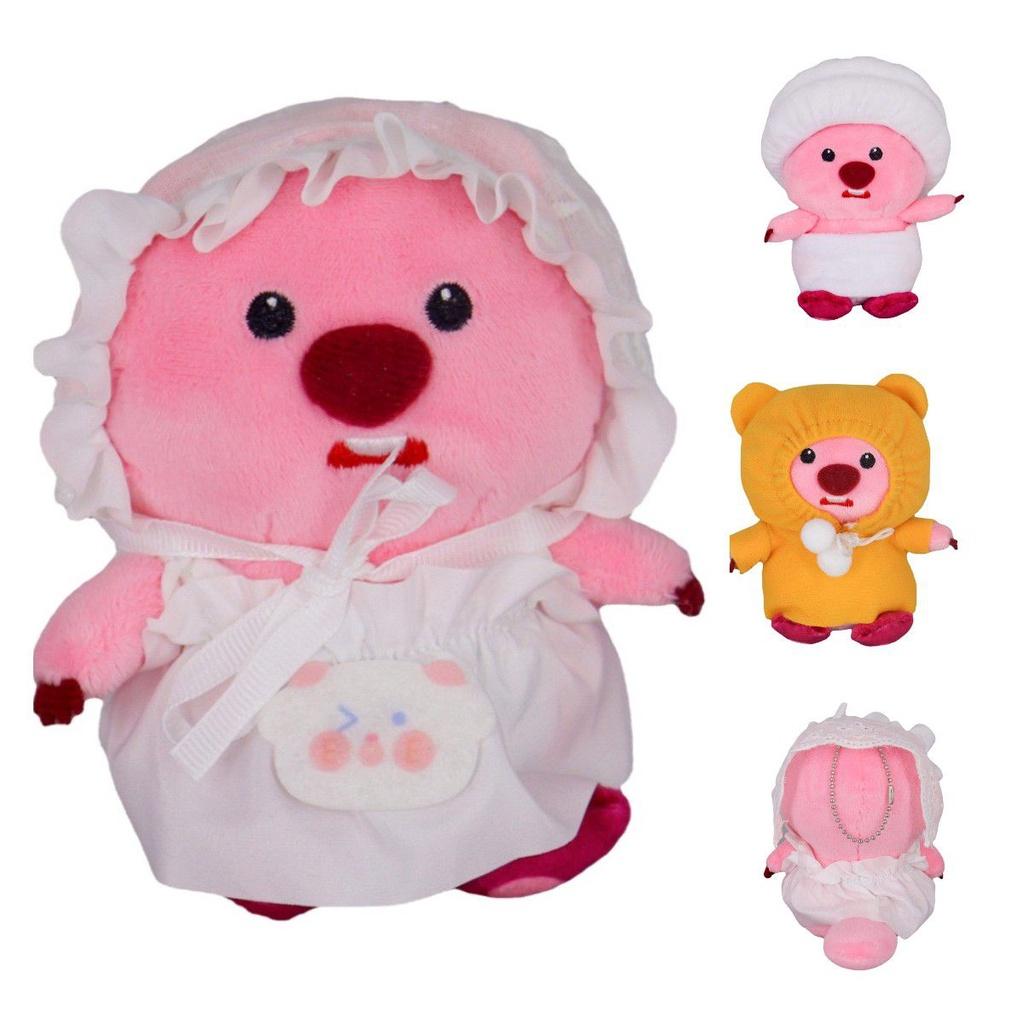 Мягкая обнимательная петлевая плюшевая игрушка-подвеска-брелок Пороро Пингвиненок Рождество Подарок для девочки