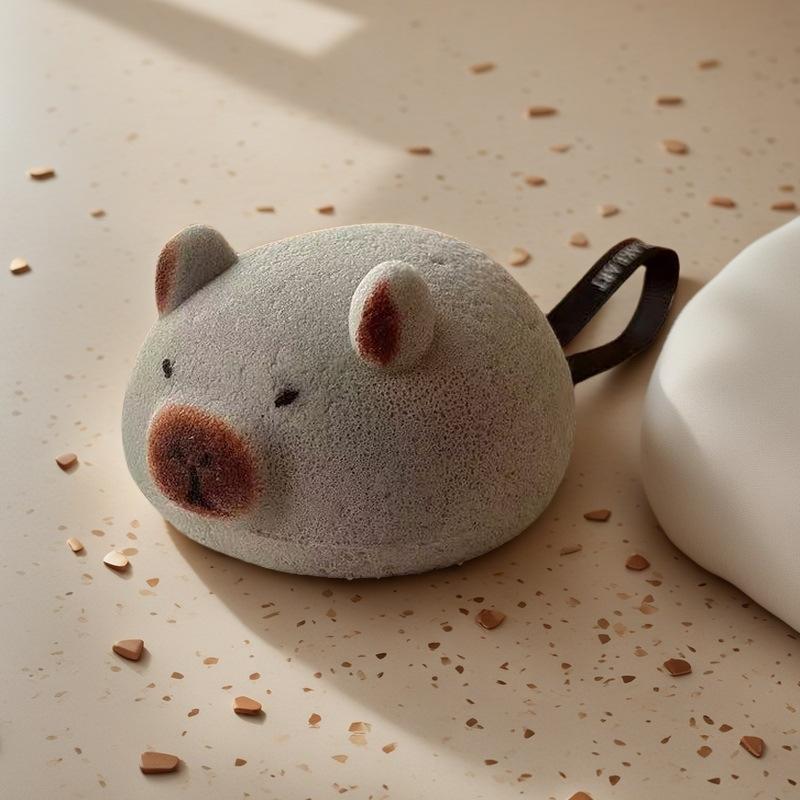 Милая моющая губка для ванны Capybara, шарик для отшелушивания Capybara, бытовая щетка для душа для младенцев, аксессуары для ванной комнаты