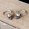 Vintage Fashion Punk Skull Head Lady Earring Jewelry Gothic Series Hypoallergenic Punk Ladies Temperament Earrings