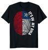 Chile Its In My DNA Flag Unisex T-shirt