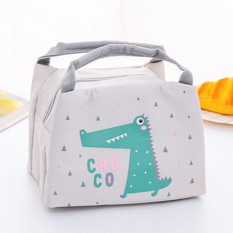 Cartoon Lunch Storage Thermo Bag Picnic Food Food Warmer Insulation Kids Lunch Box Organizer Bag CLE