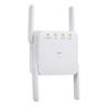 1200Mbps 2.4G 5G Dual Frequency WiFi Repeater WiFi Extender Wireless Signal Booster White for Home