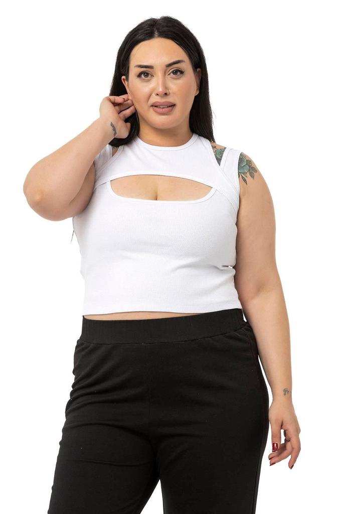 Женский стиль, боди большого размера, зеленый боди больших размеров с глубоким вырезом в рубчик, зеленое боди