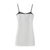 2025 Spring/Summer Women's Slim Fit Lace Patchwork Camisole Dress - Sexy Color Block Design