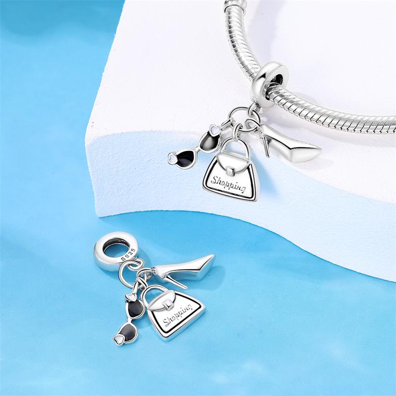 Шармы Медь Тема Отдыха Путешествий Серия Подвеска Для 3Мм Оригинальный Браслет Ожерелье День Рождения Сделай Сам Изысканное Ювелирное Изделие Подарок