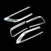 Fit for Renault Koleos Samsung QM6 2016- Car Chrome Rear Tail Lights Protection Trim Rear Lamps Cover Sticker
