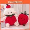 Strawberry Plush Sheep Toy Cartoon Stuffed Doll Bedroom Decoration Kids Gift