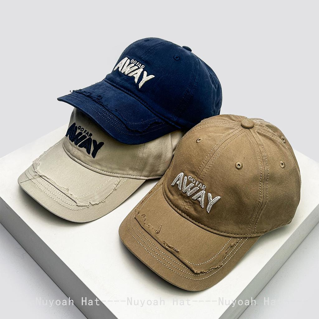 Baseball Letterings Alphabet Stitched Stitching Embroidered Personal Women Men Her Him For Fresh Caps Peaked Hats Sunshade Outdoor Versatilebroken