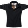 Plus Size, 9xl, Fleece Sweatshirt, Men, Warm, Thicken, Sweatshirt, Autumn Winter, Men Clothing, Solid Color