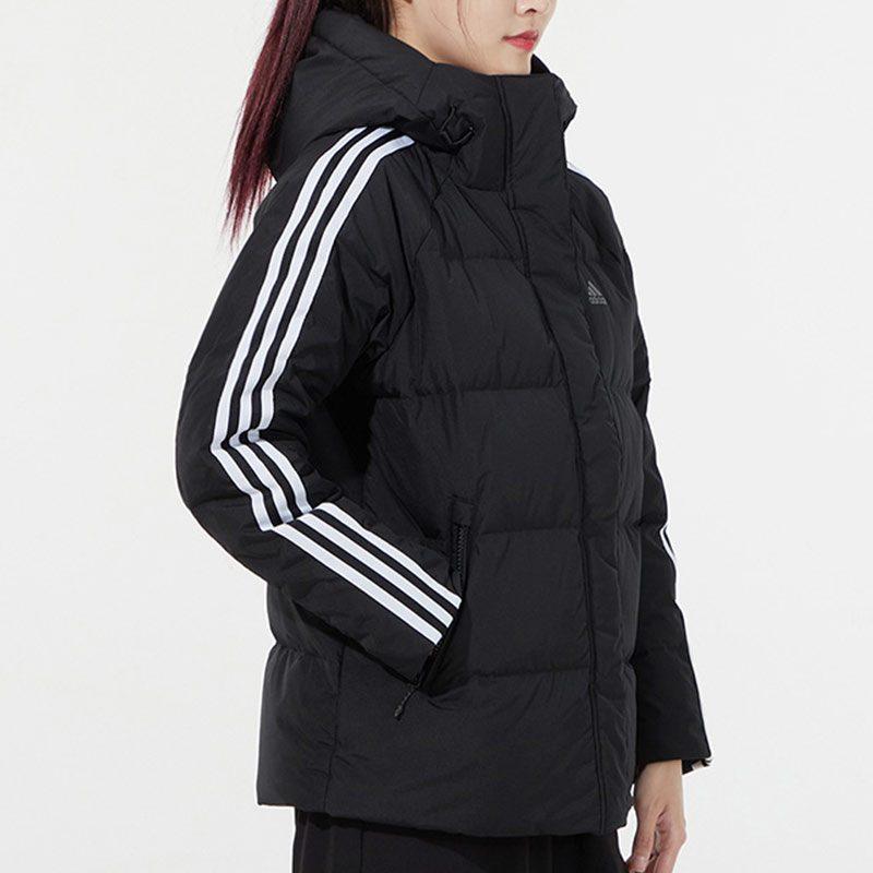 adidas Пуховик Зимний Женский Черный H23063