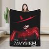 Леди Гага The Mayhem Ball Tour 2025 Одеяло Разных размеров Мягкое Пушистое Плюшевое Плед для Дивана и Кровати