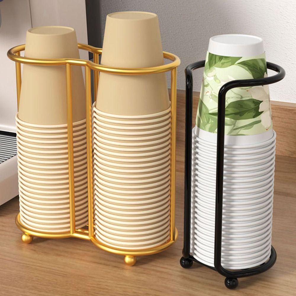 Cup Organizier Disposable Cup Picker Plastic Cup Holder Desktop Cup Storage Rack