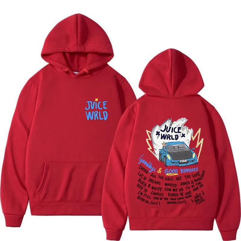 Unisex Oversized Hooded Sweatshirt Casual Printed Pullover Top Teens Adults