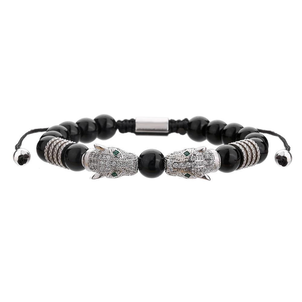 JYL TS Bracelet Leopard Head -Exudes Boldness & Attracts Leadership Luck