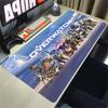 Overwatch  Gaming Accessories Mouse Pad Gamer Cabinet Pc Big Desk Mat Computer Keyboard Desks Xxl Mousepad Anime Large Mausepad