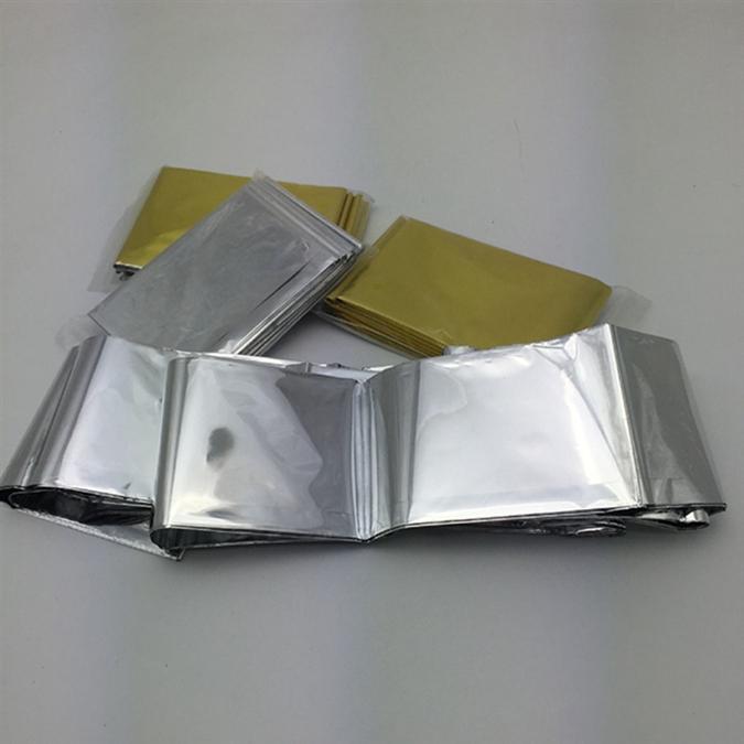 Открытое водонепроницаемое одеяло из фольги, тепловое пространство, занавеска для оказания первой помощи, военное одеяло