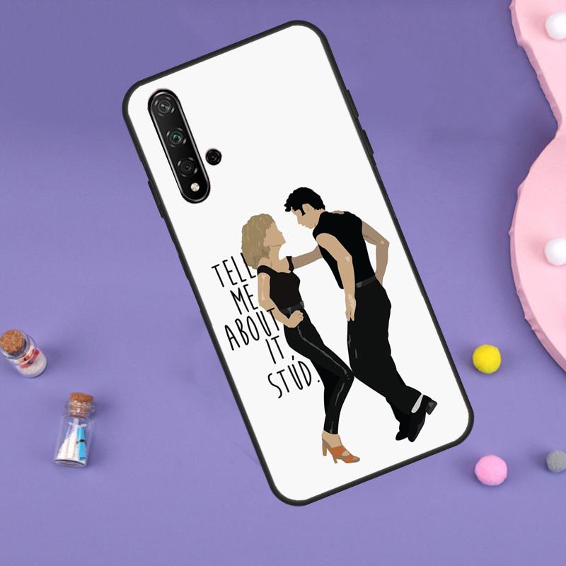 Розовый женский чехол Grease Movie для Huawei P30 P20 P40 Lite Nova 5T 11i 8i 3i 9 10 SE 11 Pro Y90 Y70 Y61 Y60 Y91