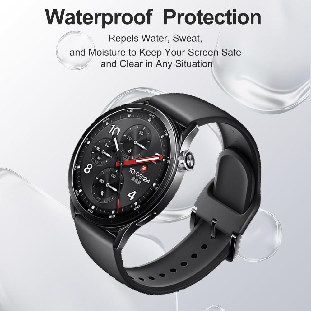 5-20 шт. для Xiaomi Watch S5 Мягкая ТПУ Гидрогелевая Пленка Полное Покрытие Защитная Пленка для Экрана Часов Защитная Пленка от Царапин Не Стекло
