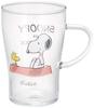 PEANUTS Стеклянная термостойкая кружка, Снупи, SN521-815