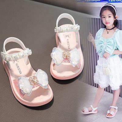Большие глупые медвежьи одноклассницы модные босоножки с бантом бриллиантовые босоножки с надписью для девочек пляжная обувь для девочек с открытым носком