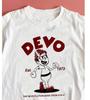 Редкая футболка Devo Band, репринт, хлопок, короткий рукав, белая, все размеры, унисекс, S-5XL