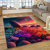 27 Стиль Новый Красочный Галька Радужная Дорога Пляжный Камень Пейзаж 3D Ковер Коврик для Гостиной Спальни Дома Дивана, Нескользящий Напольный Коврик