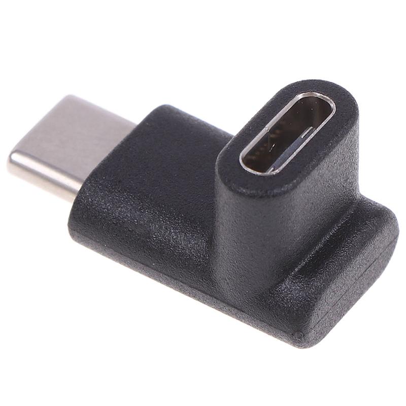 Right Angle 90 Degree Usb 3.1 Type C Male To Female Usb-C Converter Adapter